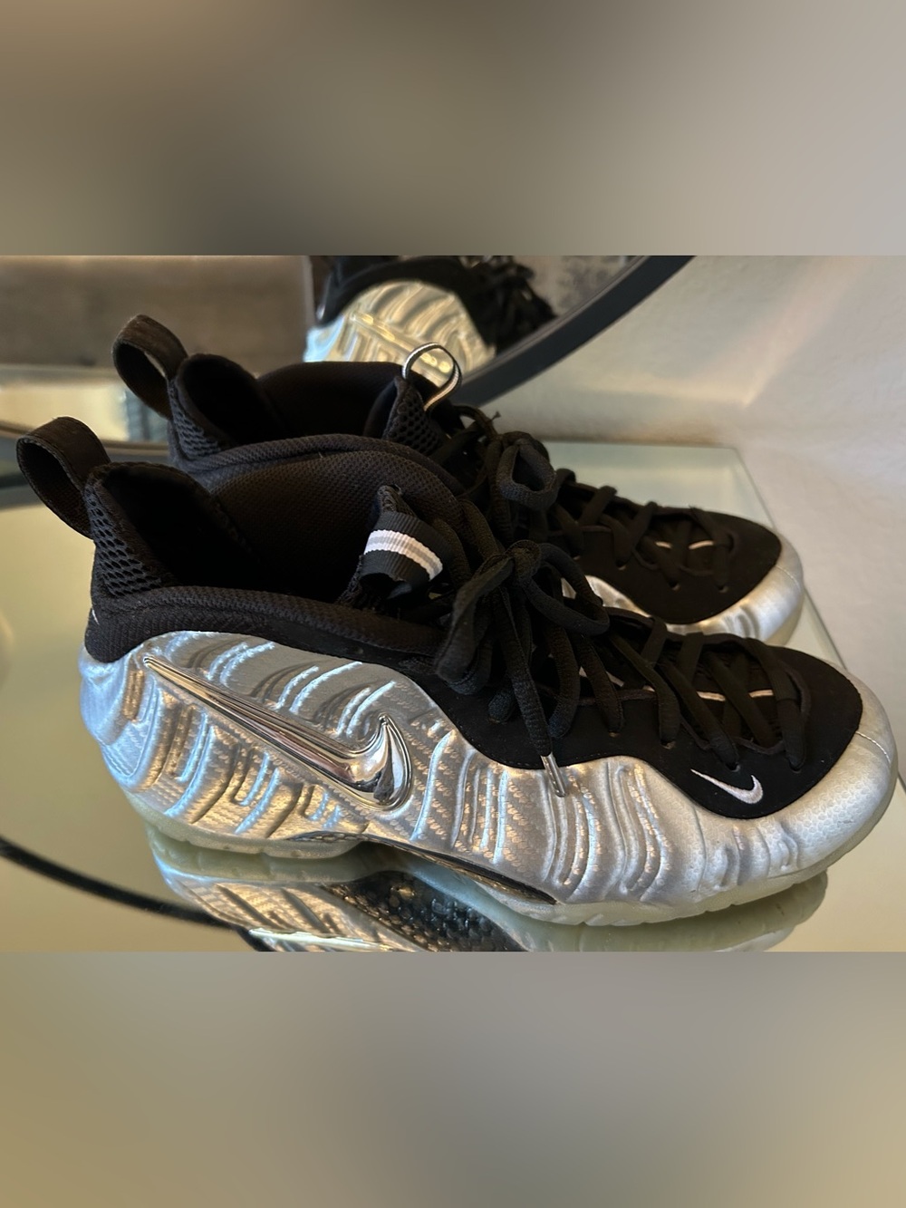 Nike Foamposite Pro “Silver Surfer” - Picture 2 of 4